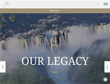Tablet Screenshot of legacyhotels.co.za